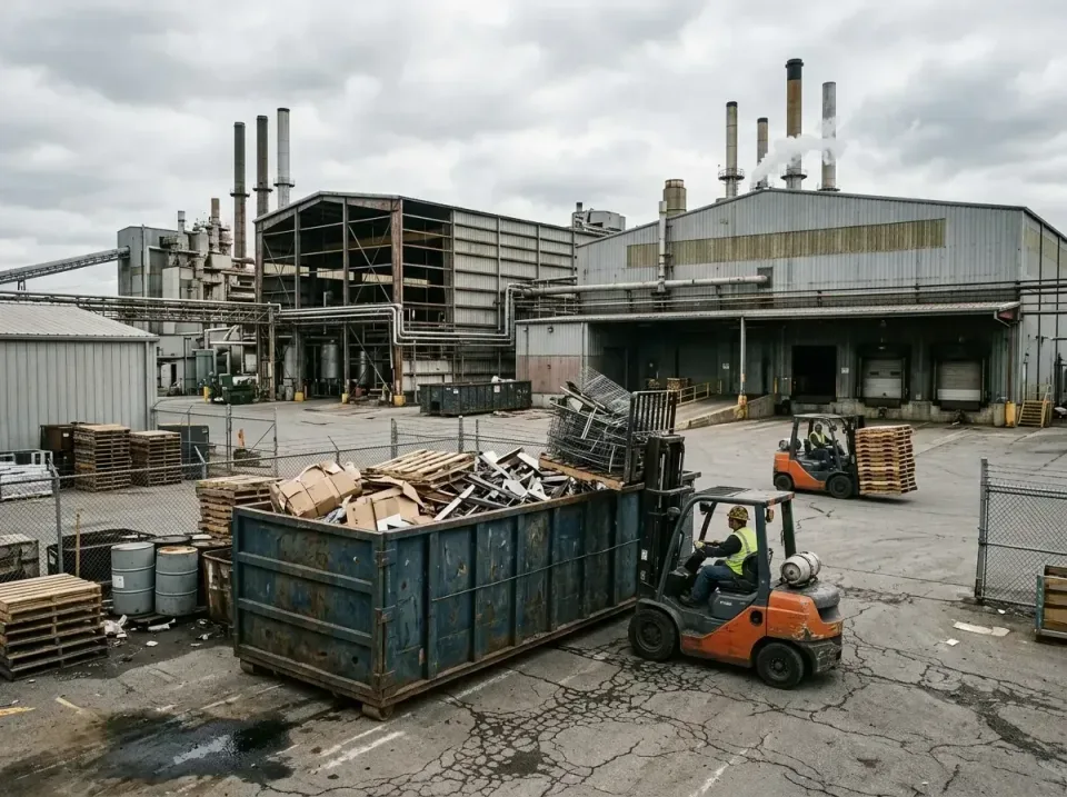 industrial-factory-scrap-conta-003 — frequently asked questions, Cheap Roll-off Dumpster Rentals in Quakertown, PA